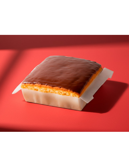 Sobao original con chocolate