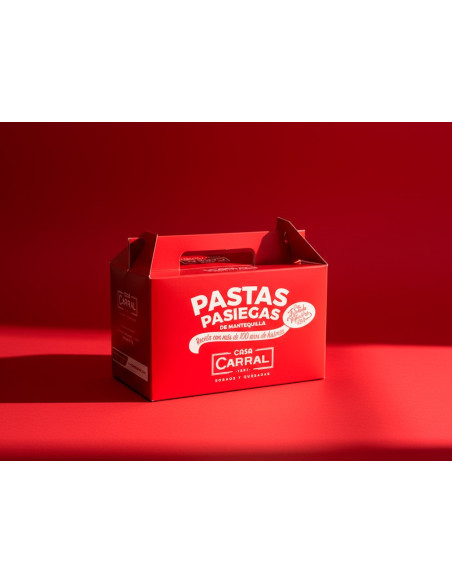 Pastas pasiegas de mantequilla de Casa Carral | Sobaos y Quesadas