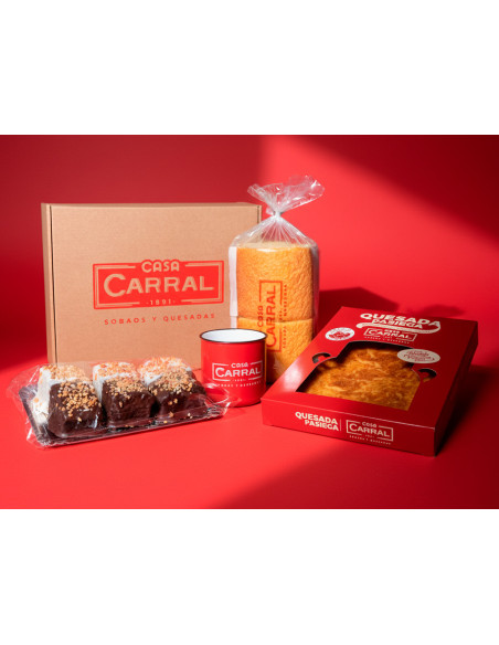 Pack Carral Te Quiero | Sobaos y Quesadas de Vega de Pas