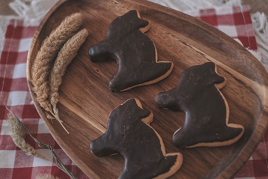 galletas mantequilla halloween gatos